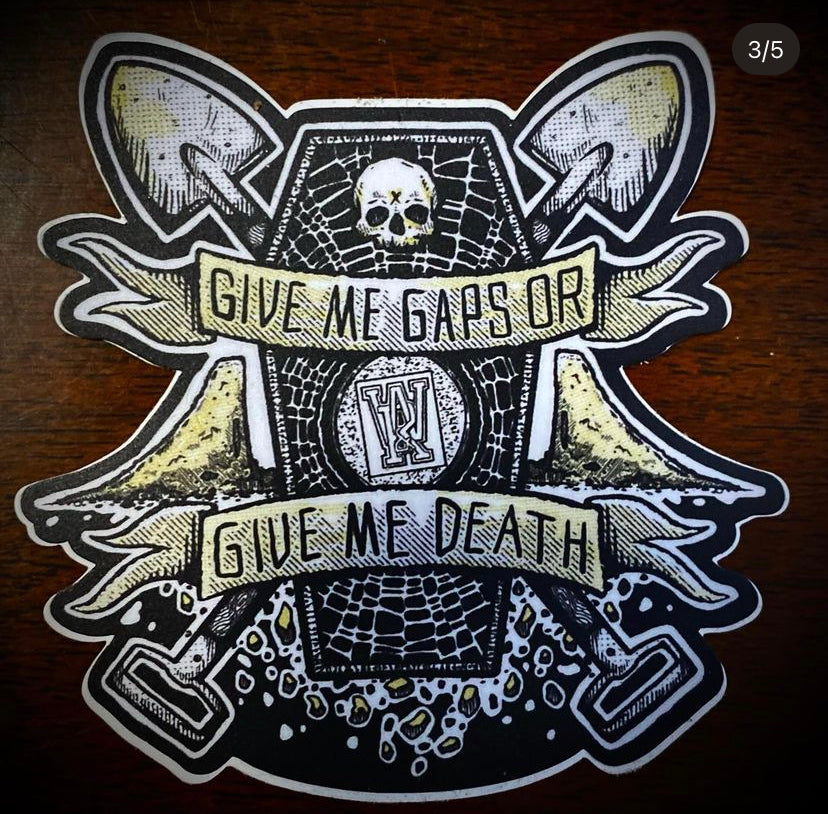 Gaps Or Death sticker